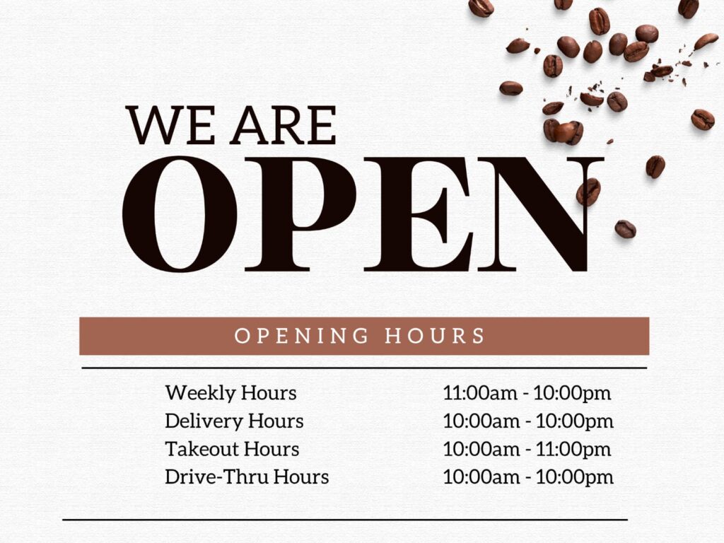 kfc opening and closing hours usa